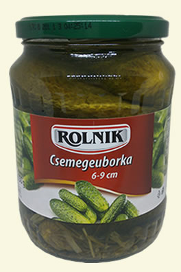 Csemegeuborka 6-9 cm 720 ml