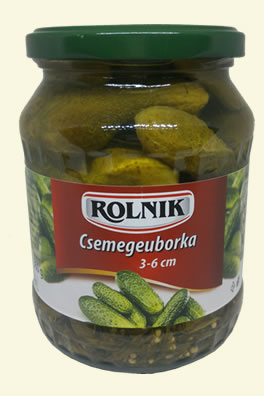 Csemegeuborka 3-6 cm mustármagos 720 ml